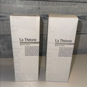 La Theorie Cleanser Clearing Gel SLSA Xylitol NEW in Box 2 Korea